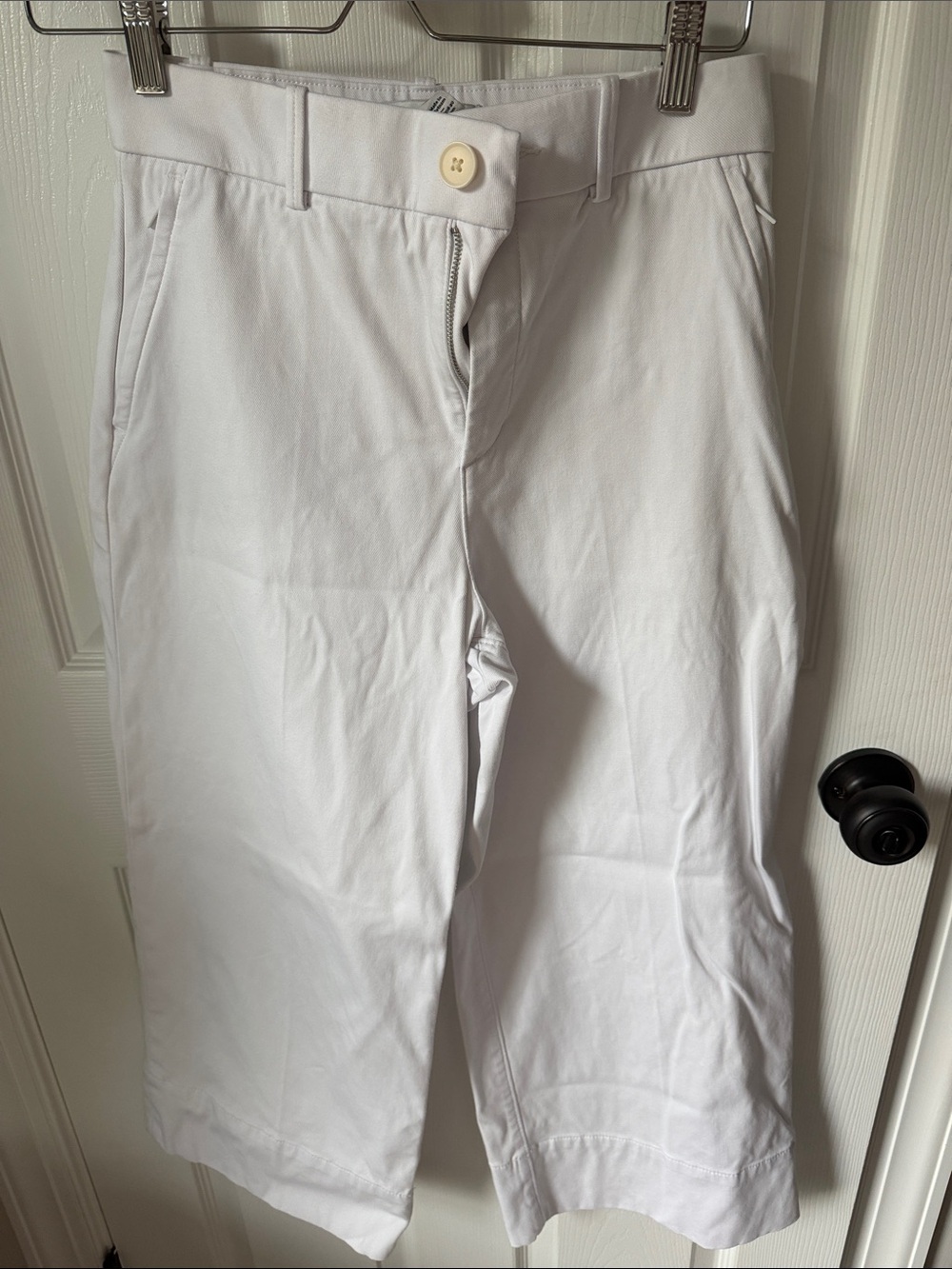 Spanx petite wide leg crop Womens Chino Pants- petite small